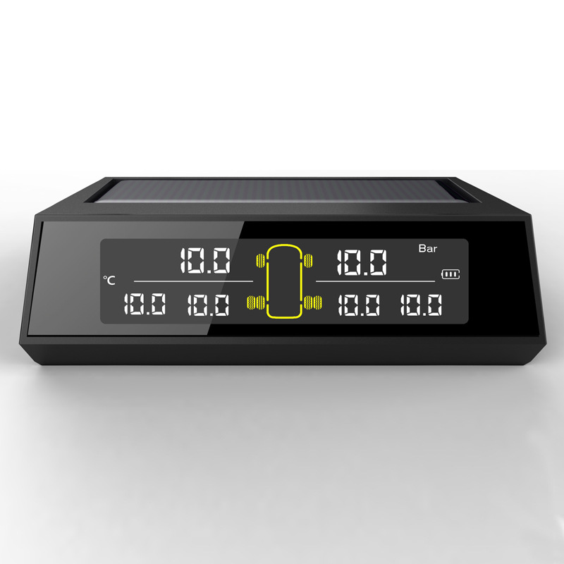 Car Shitong Solar Truck Tire Pressure Monitoring System 6-Wheel Truck TPMS Tire Pressure Detection