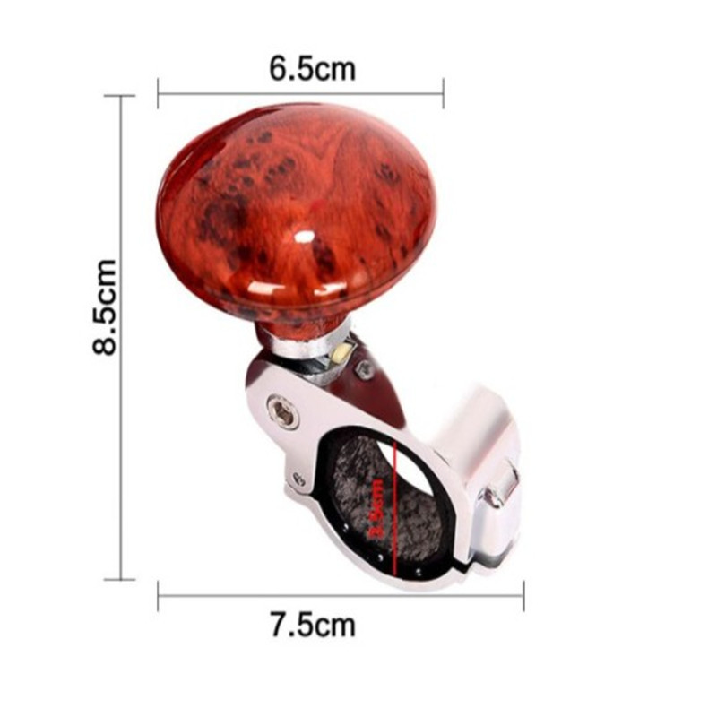 Supply Car Booster Adjustable Steering Steering Wheel Assistance Ball Metal Booster Ball Car Decorations Wholesale