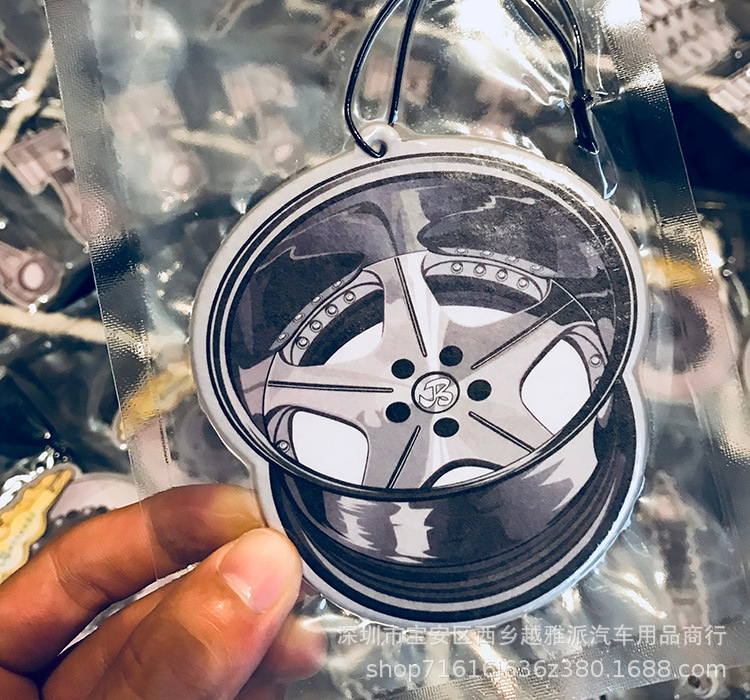 Parts Fragrance Piece Rearview Mirror Pendant Decorative Aromatherapy Turbine Shock Absorber Brake Disc Wheel Cool
