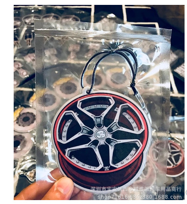 Parts Fragrance Piece Rearview Mirror Pendant Decorative Aromatherapy Turbine Shock Absorber Brake Disc Wheel Cool