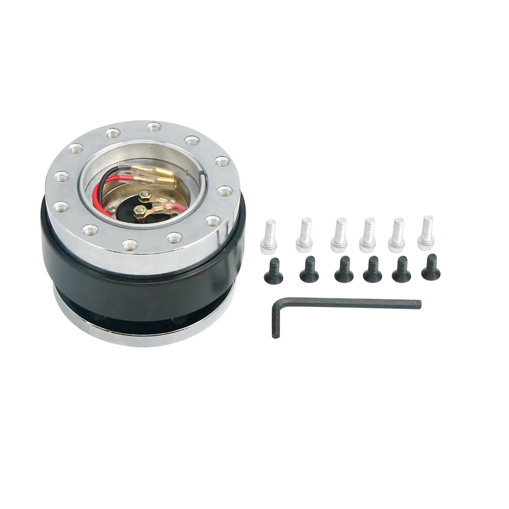 Car Parts Modified Aluminum Alloy Steering Wheel Quick Disassembly Device Pad Racing Quick Release Device