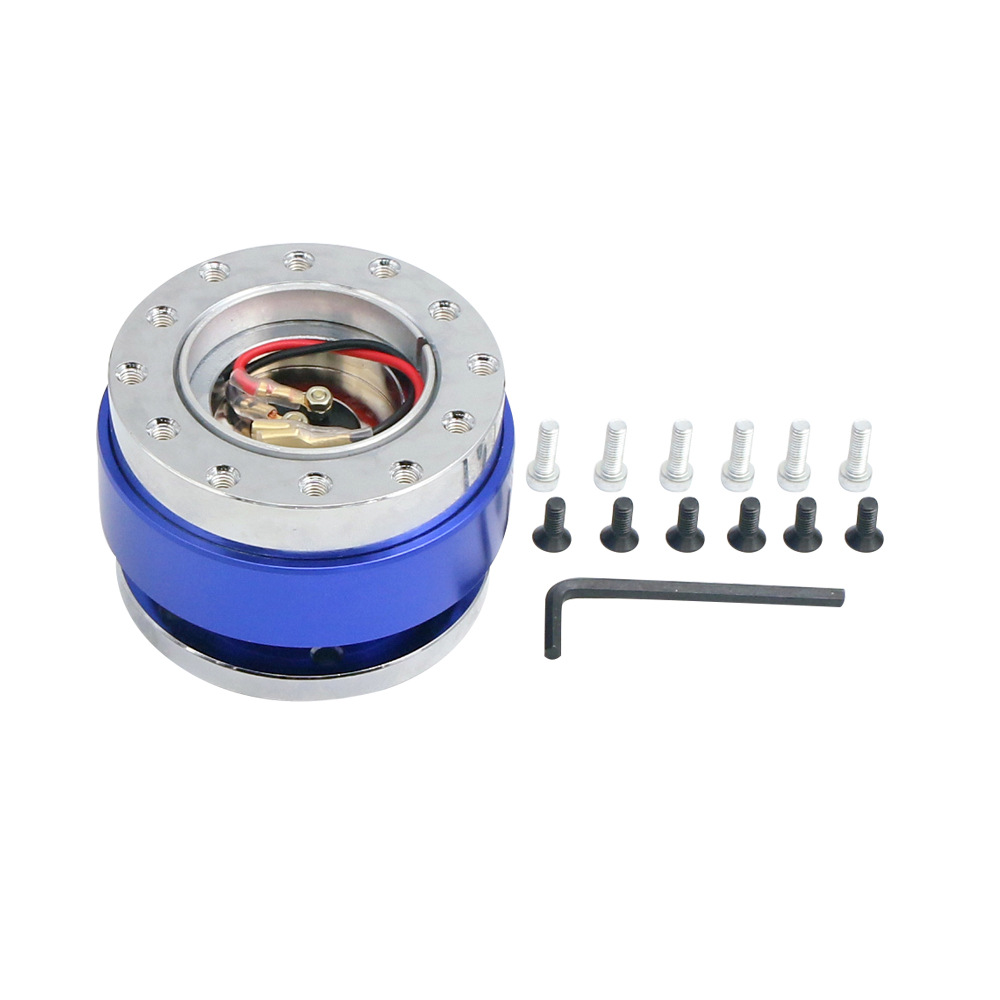 Car Parts Modified Aluminum Alloy Steering Wheel Quick Disassembly Device Pad Racing Quick Release Device