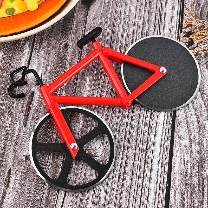Amazon Creative Bike Pizza Cutter Pizza Pizza Cutting Pie Separator Pizza Wheel Knife Wheel Cake Knife