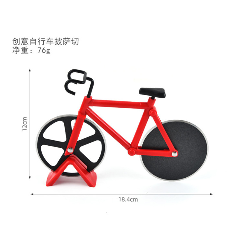 Amazon Creative Bike Pizza Cutter Pizza Pizza Cutting Pie Separator Pizza Wheel Knife Wheel Cake Knife