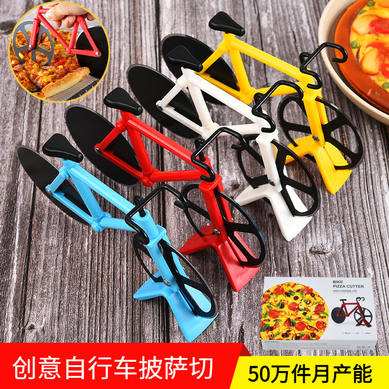 Amazon Creative Bike Pizza Cutter Pizza Pizza Cutting Pie Separator Pizza Wheel Knife Wheel Cake Knife