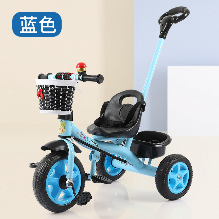 Baby Bike  Tricycle Bicycle 1~3 Years Old Hand Push Tri-Wheel Bike Men and Women Baby&#039;s Stroller 2-3 Years Old Bicycle