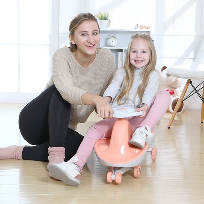 Good Doll Howawa Baby Swing Car Luge 1-3 Years Old Toy Walker Car Universal Wheel Baby Swing Car