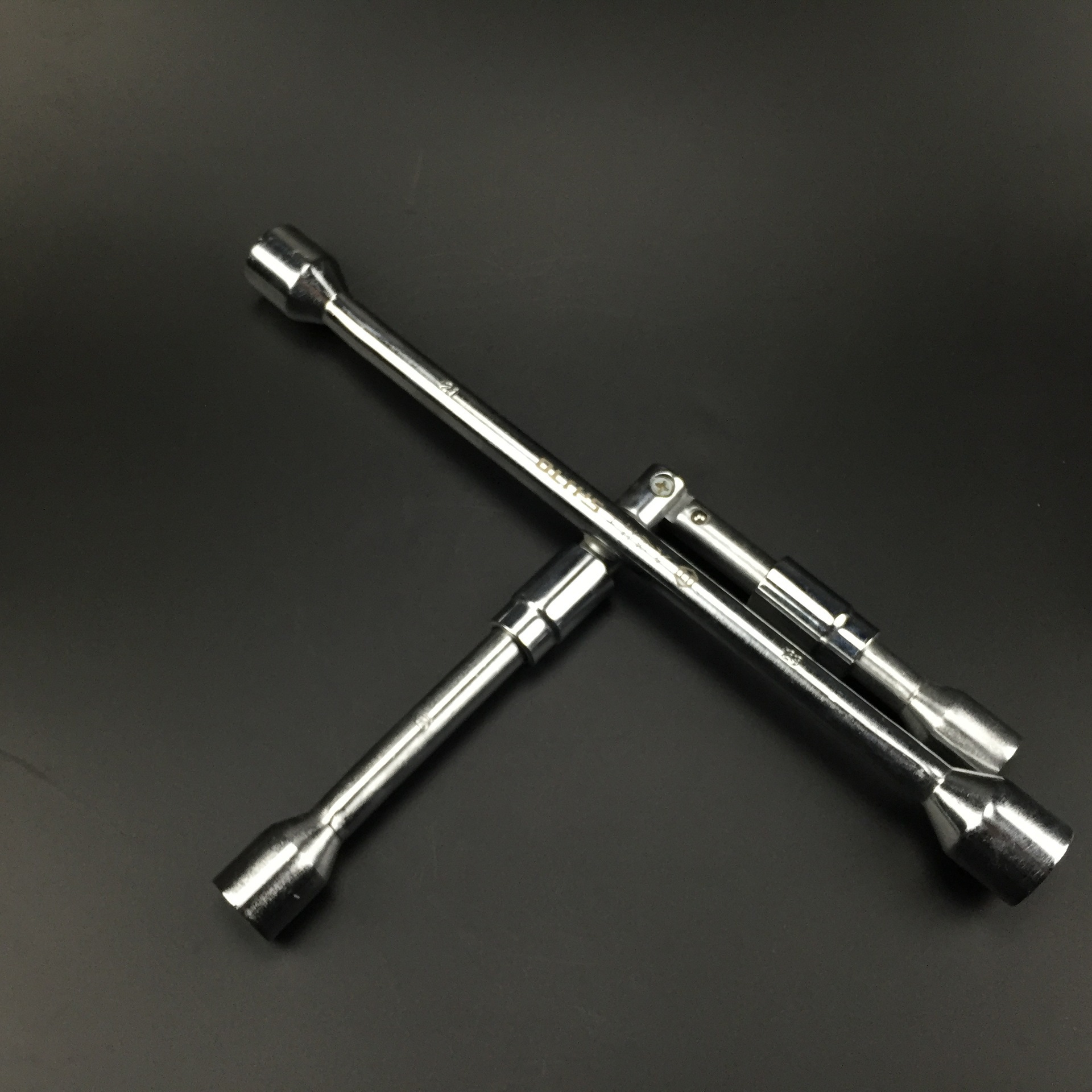 Car Folding Cross Wrench Repair Sleeve Portable Wheel Wrench Repair Tool Car Emergency Supplies