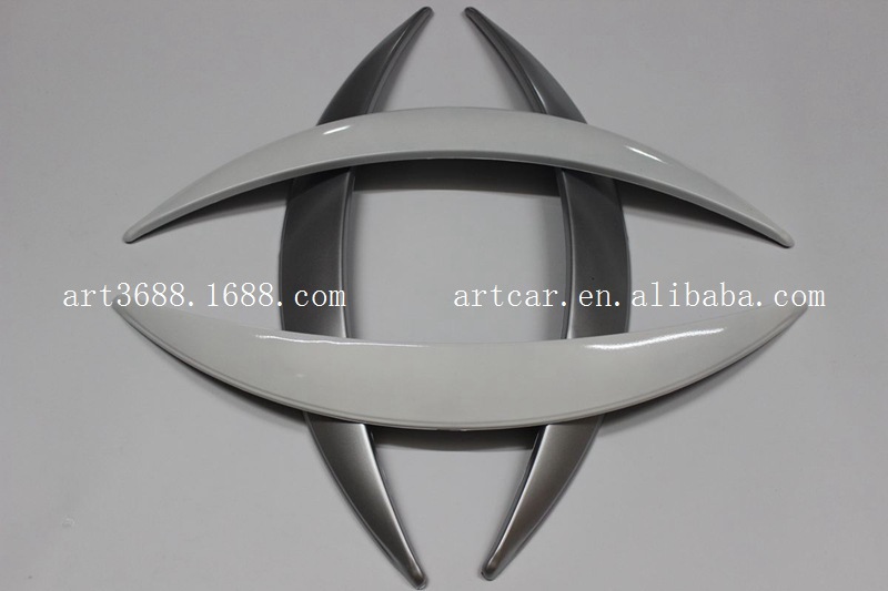 Car Fender Trim, Wheel Eyebrow, Decorative Strip, Electroplating Parts Silver White Wheel Eyebrow