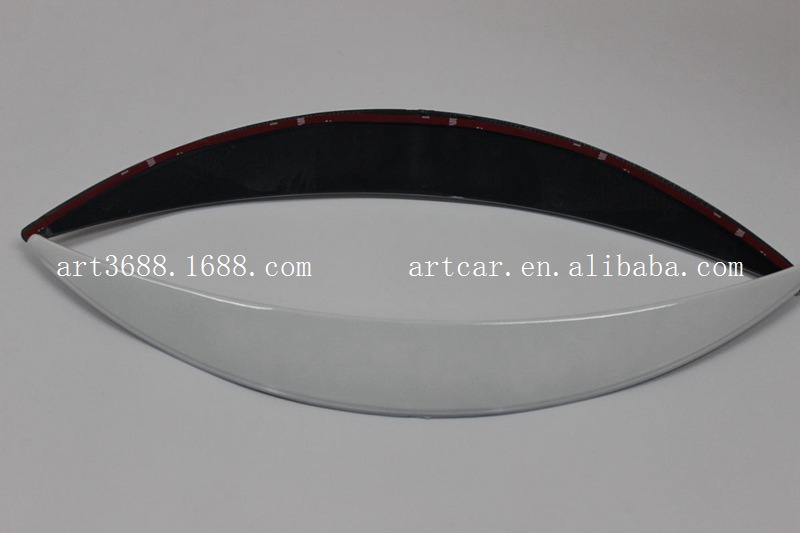 Car Fender Trim, Wheel Eyebrow, Decorative Strip, Electroplating Parts Silver White Wheel Eyebrow