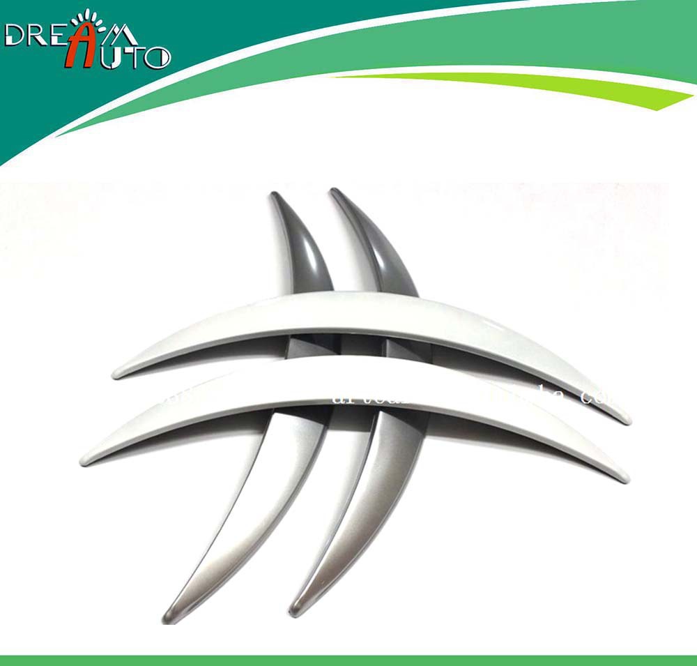 Car Fender Trim, Wheel Eyebrow, Decorative Strip, Electroplating Parts Silver White Wheel Eyebrow