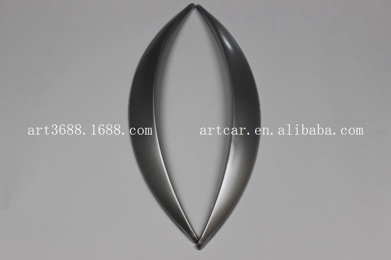 Car Fender Trim, Wheel Eyebrow, Decorative Strip, Electroplating Parts Silver White Wheel Eyebrow