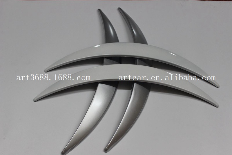 Car Fender Trim, Wheel Eyebrow, Decorative Strip, Electroplating Parts Silver White Wheel Eyebrow