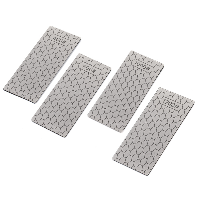 Factory Foreign Trade DMD Square Honeycomb Grinding Plate Sharpening Grinding Wheel Jade Sealstone Polishing 1000 Mesh