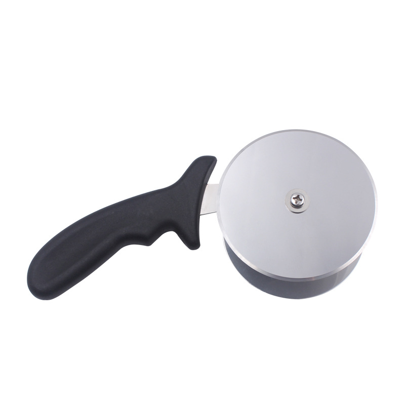 Style Double Wheel Pizza Cutter Wheel Knife Kitchen Tools Stainless Steel Double Head Salad Cut Vegetable Chopper