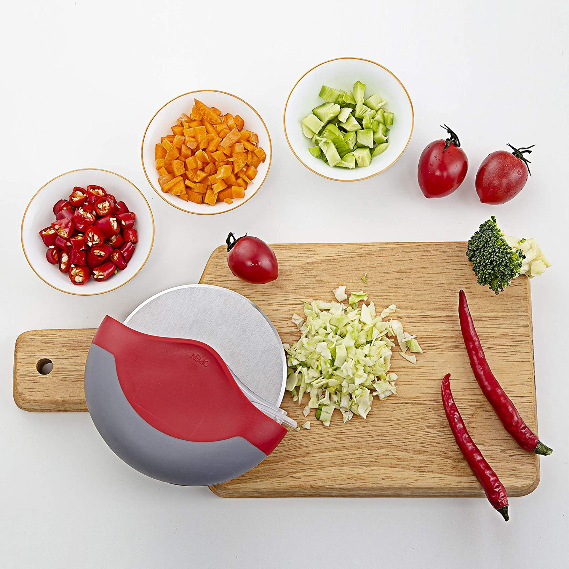 and Washable Pizza Cutter Household Kitchen Gadget Creative round Wheel Knife Stainless Steel Cake Paper Cutter