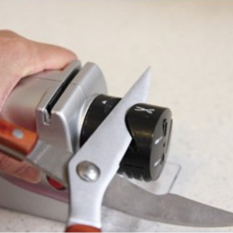 Electric Knife Sharpener Household Multifunctional Knife Sharpening Tool Mini Grinding Wheel Sharpening Stone Sharpener