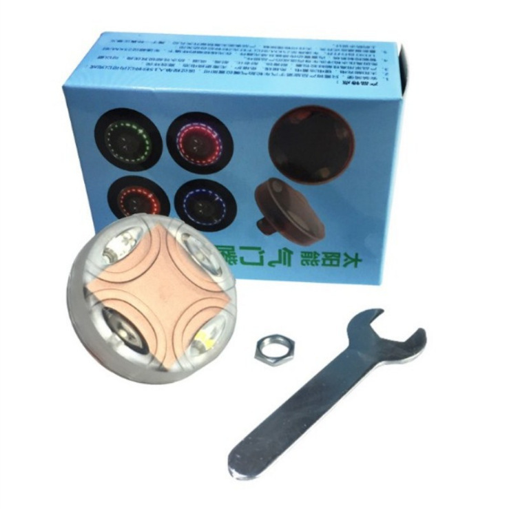 Car Tire Motorcycle Light Solar Led Valve Light Wheel Hub Decorative Light Flash Light Colorful Hot Wheel