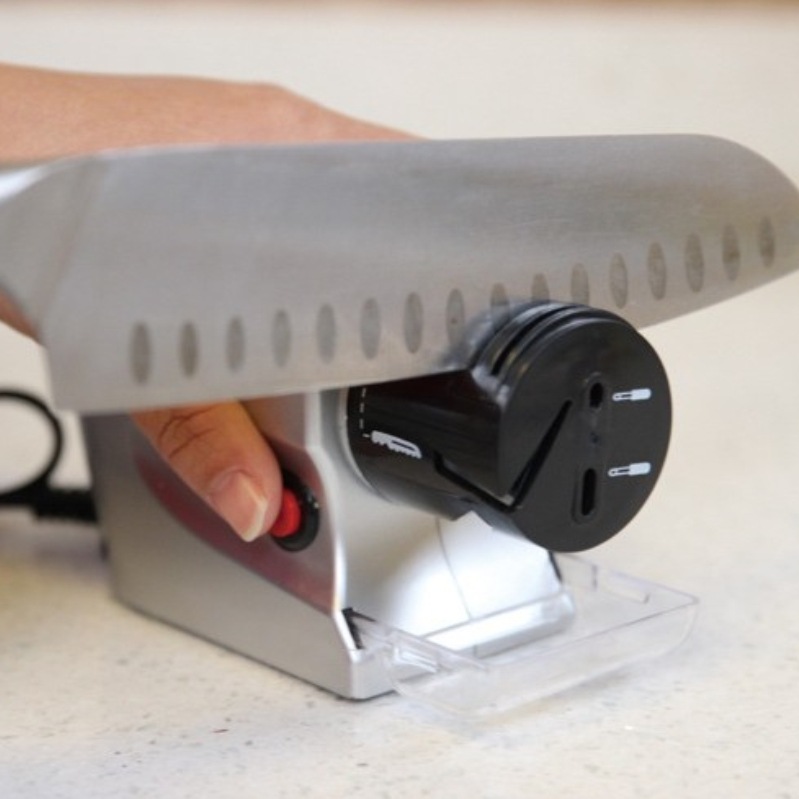 Electric Knife Sharpener Household Multifunctional Knife Sharpening Tool Mini Grinding Wheel Sharpening Stone Sharpener