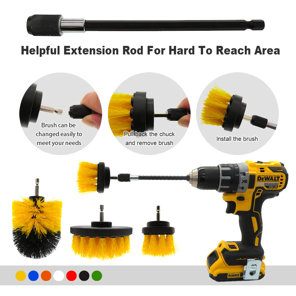 CrossBorder Electric Drill Cleaning Brush Disc Brush 22 PCs Set Car Wheel Hub Polishing Electric Drill Brush Drill Brush