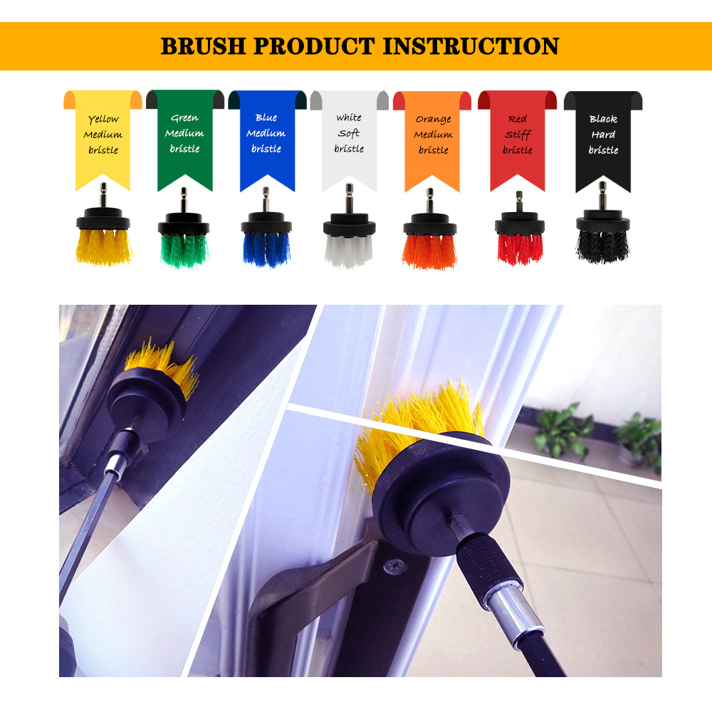 CrossBorder Electric Drill Cleaning Brush Disc Brush 22 PCs Set Car Wheel Hub Polishing Electric Drill Brush Drill Brush