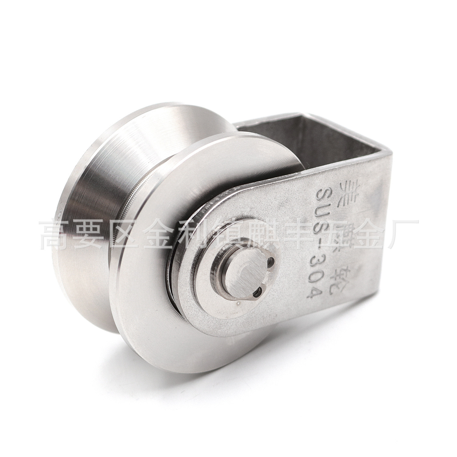 Stainless Steel Caster Sliding Gate Square Tube Track Wheel Sliding Gate Casters Caster IShaped Flat Wheel Track Wheel