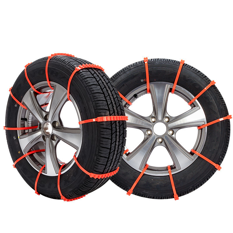 Car Emergency Anti-Skidding Chain Car Snow Tire Oxford Thickened Universal Wheel Non-Slip Tie Chain Factory