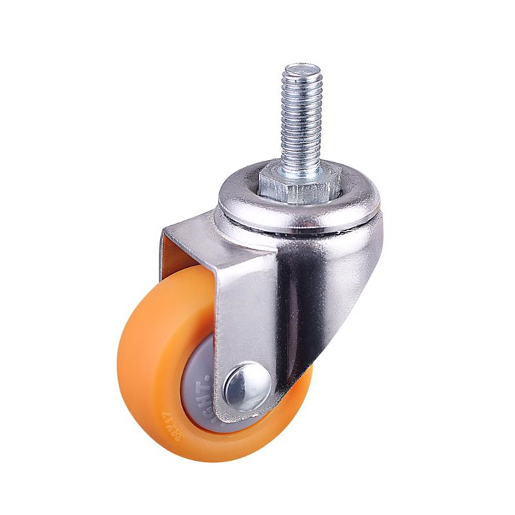 Casters 1Inch 125Inch 15Inch 2Inch Universal Wheel Screw Nylon Wheel Furniture Industrial Casters