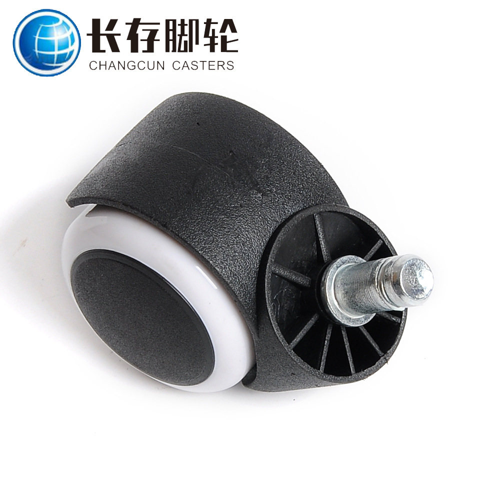 2Inch Casters Mute Furniture Casters Polyurethane Casters Executive Chair Wheels Office Chair Universal Wheel