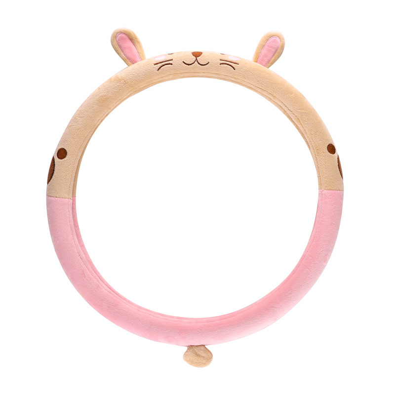Supplies Steering Wheel Creative Korean Version Cartoon Four Seasons Car Universal NonSlip Car Steering Wheel Interior