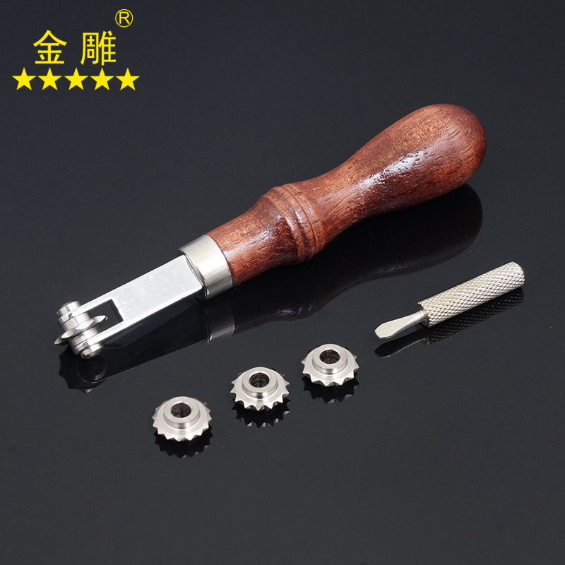 Gold Carving American Spacing Device Stitch Marker Drawing Point Distance Wheel Pitch Wheel Leather Punching Wheel
