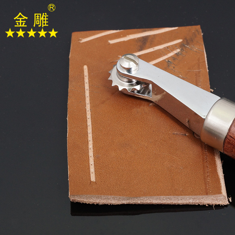 Gold Carving American Spacing Device Stitch Marker Drawing Point Distance Wheel Pitch Wheel Leather Punching Wheel