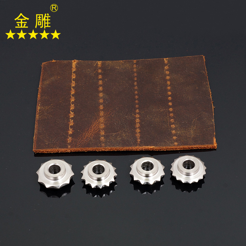 Gold Carving American Spacing Device Stitch Marker Drawing Point Distance Wheel Pitch Wheel Leather Punching Wheel