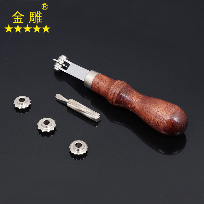 Gold Carving American Spacing Device Stitch Marker Drawing Point Distance Wheel Pitch Wheel Leather Punching Wheel