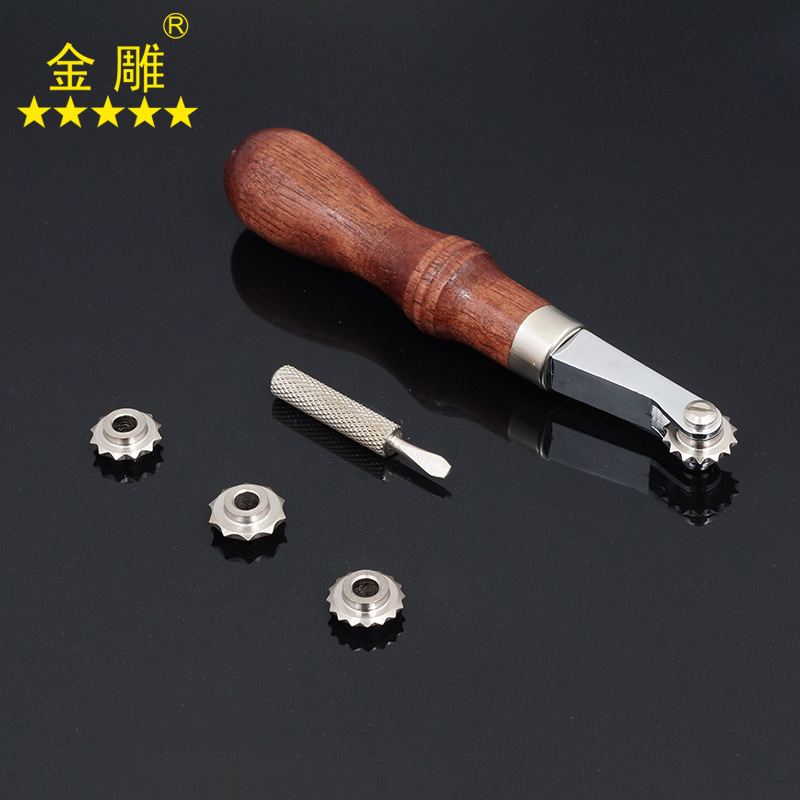 Gold Carving American Spacing Device Stitch Marker Drawing Point Distance Wheel Pitch Wheel Leather Punching Wheel
