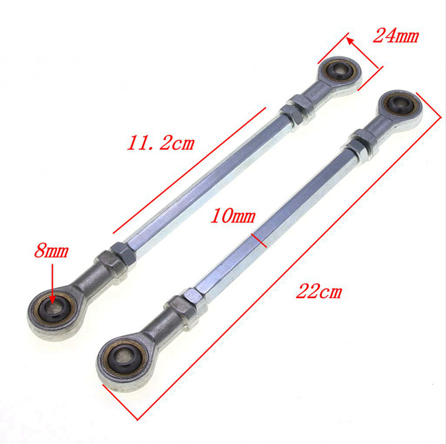 Small Four-Wheel ATV Ball Head Pull Rod 16. 5cm Big Bull up and down Modified Rocker Ball Joint Accessories Wholesale