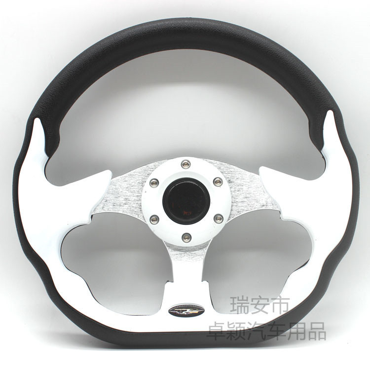 Supply Pu Car Steering Wheel Steering Wheel 520 Multi-Color Racing Car Modified Steering Wheel Logitech Go Kart
