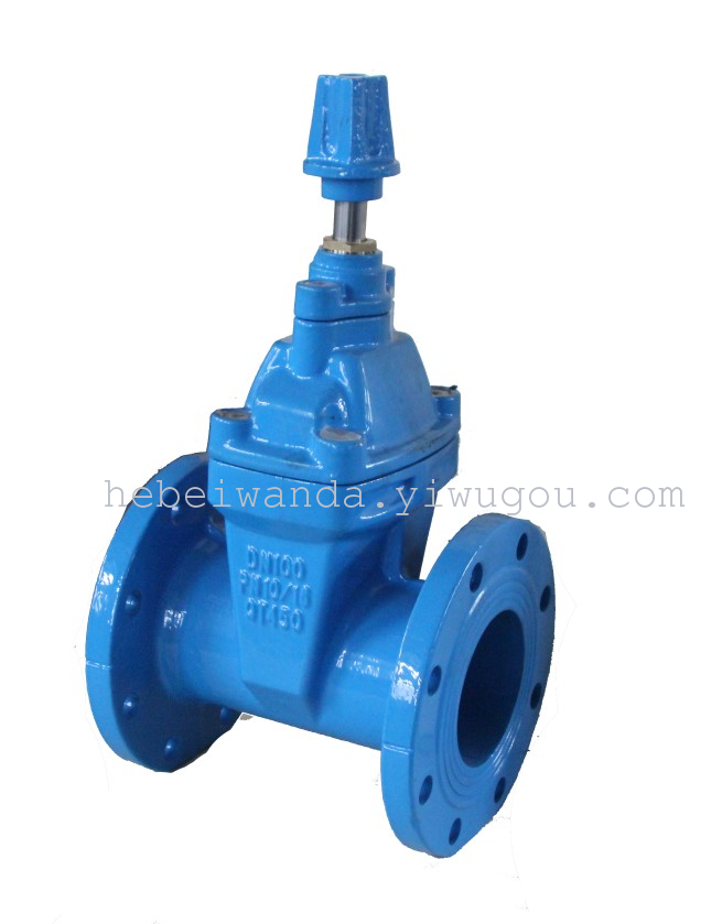 Locking type Rubber-seat non rising stem gate valve