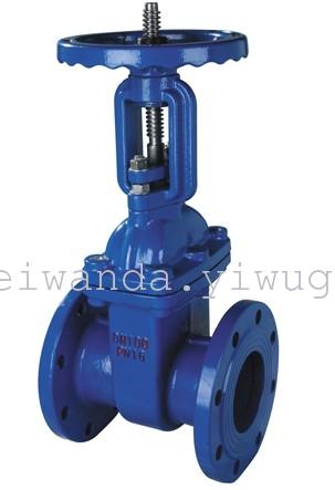 Locking type Rubber-seat non rising stem gate valve