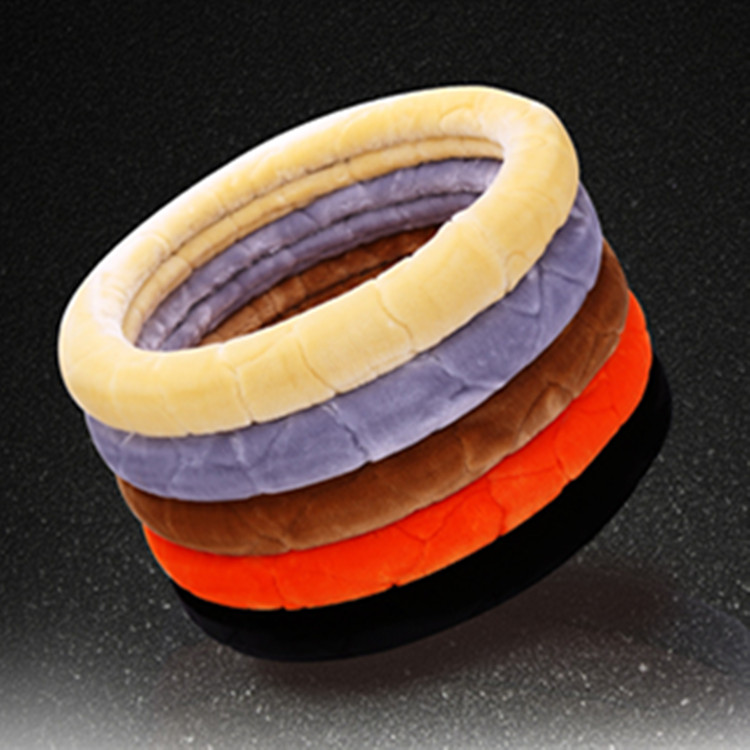 Car Wool cloth with soft nap Steering wheel covers
