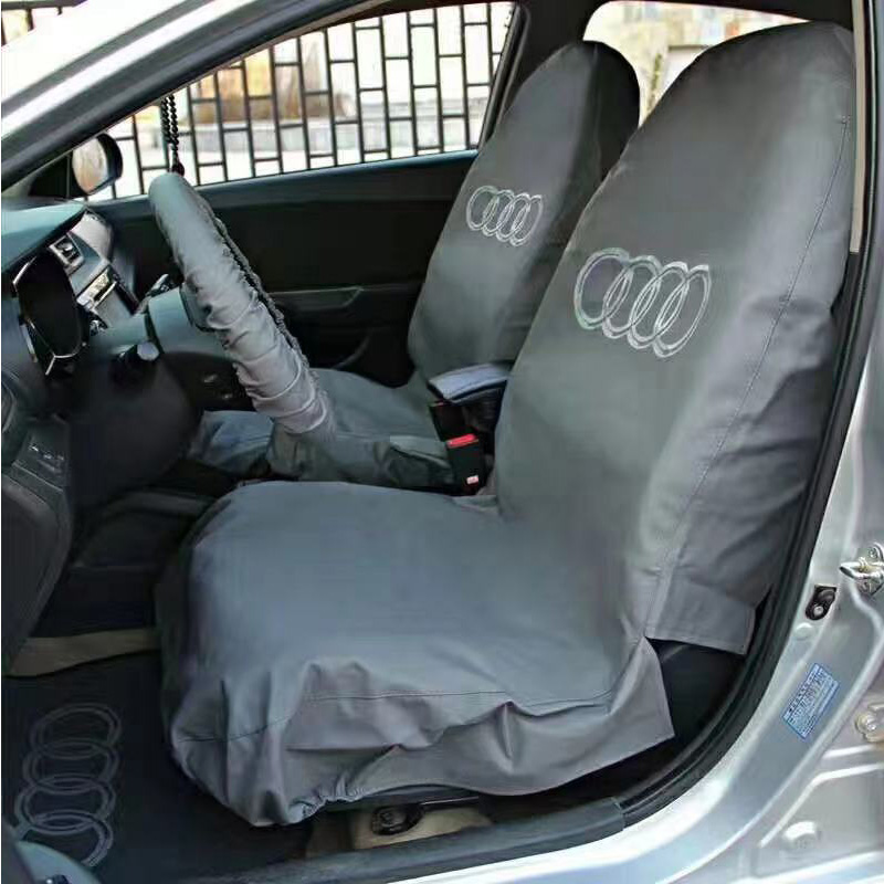 Car Supplies Steering Wheel Cover Washed Leather Seat Cover Car Repair Protective Supplies Anti-Fouling Oil Discharge 4S Shop Dedicated