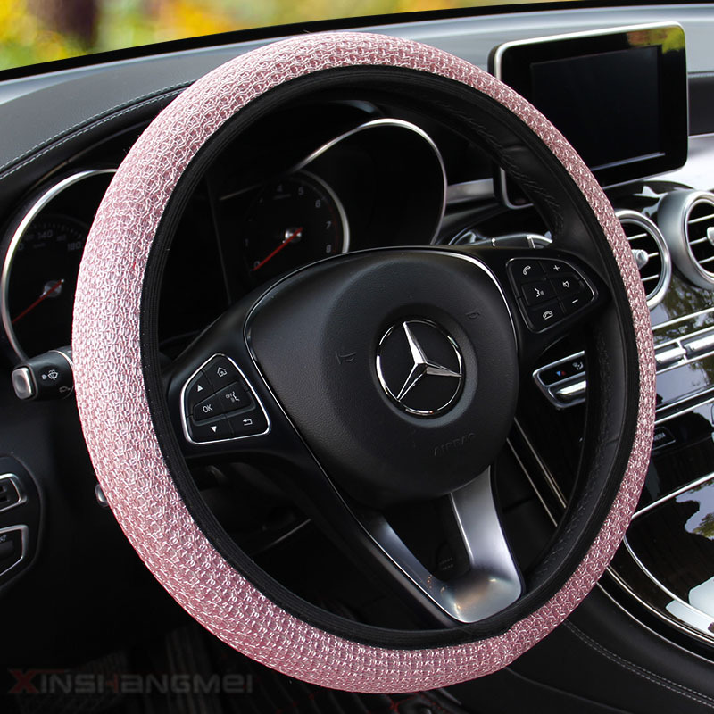 Silk Car Steering Wheel Cover AliExpress Breathable 4S Store Four Seasons Gifts without Inner Ring Elastic Handle Cover
