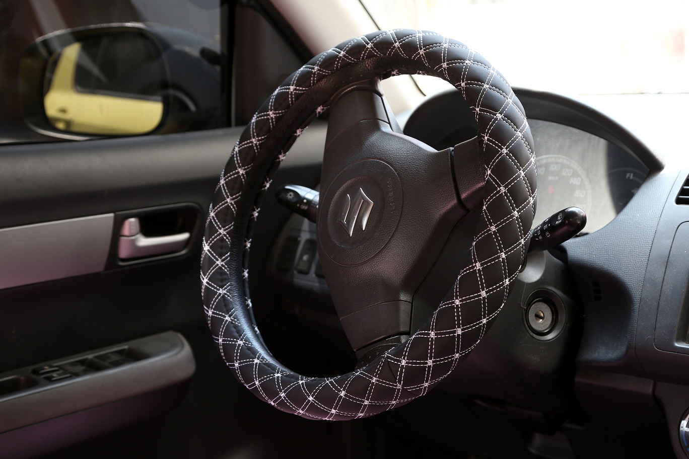 Steering wheel sleeve woven fabric steering wheel cover car steering wheel cover