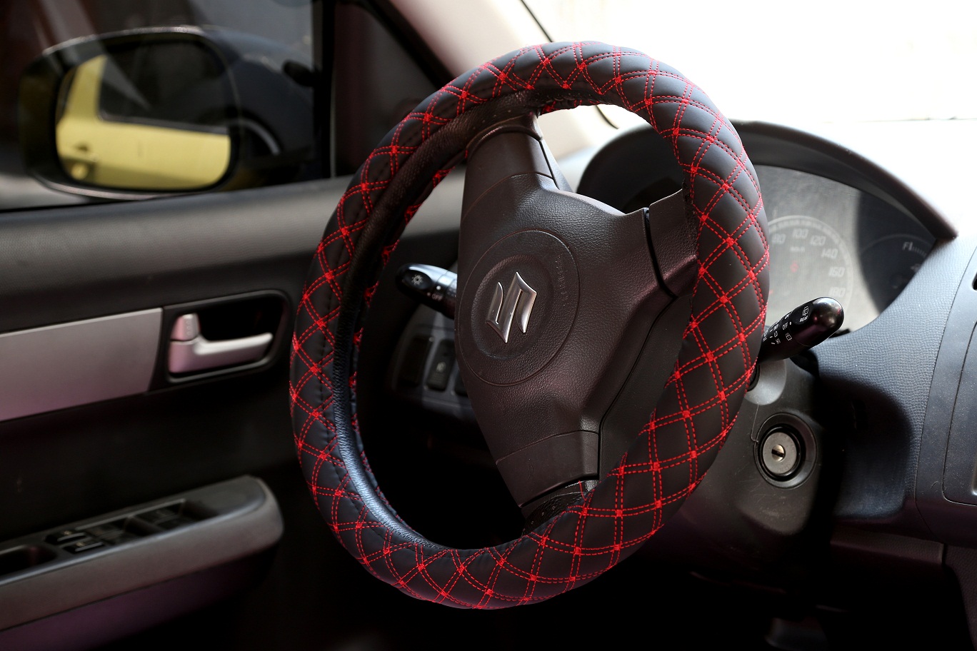 Steering wheel sleeve woven fabric steering wheel cover car steering wheel cover