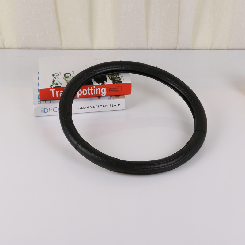Exquisite Black Car Steering wheel cover manufacturers Direct