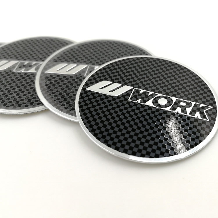 Modified Work SSR HRE Oz Volk Rim Sticker ADVNA Wheel Hub Stickers 45MM Wheel Cover Stickers Car Stickers