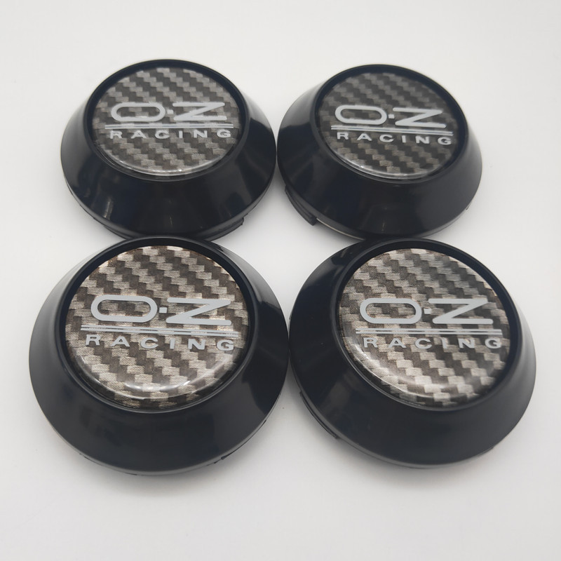 Center Cover Modified Wheel Cover Oz Carbon Fiber Convex Cover High Cover Outer Diameter 60mm68mm Foreign Trade Whole