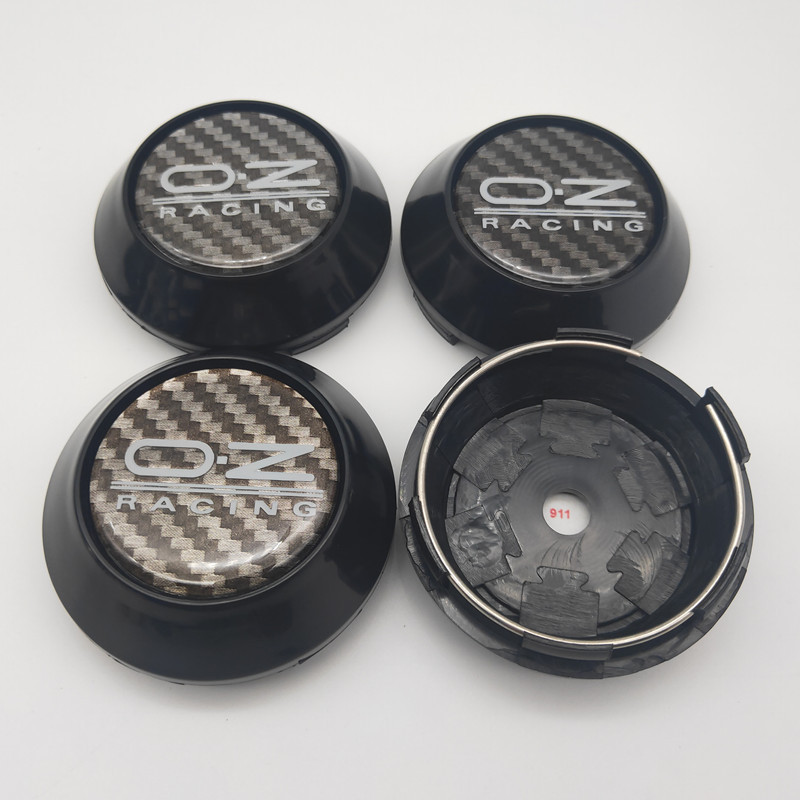 Center Cover Modified Wheel Cover Oz Carbon Fiber Convex Cover High Cover Outer Diameter 60mm68mm Foreign Trade Whole