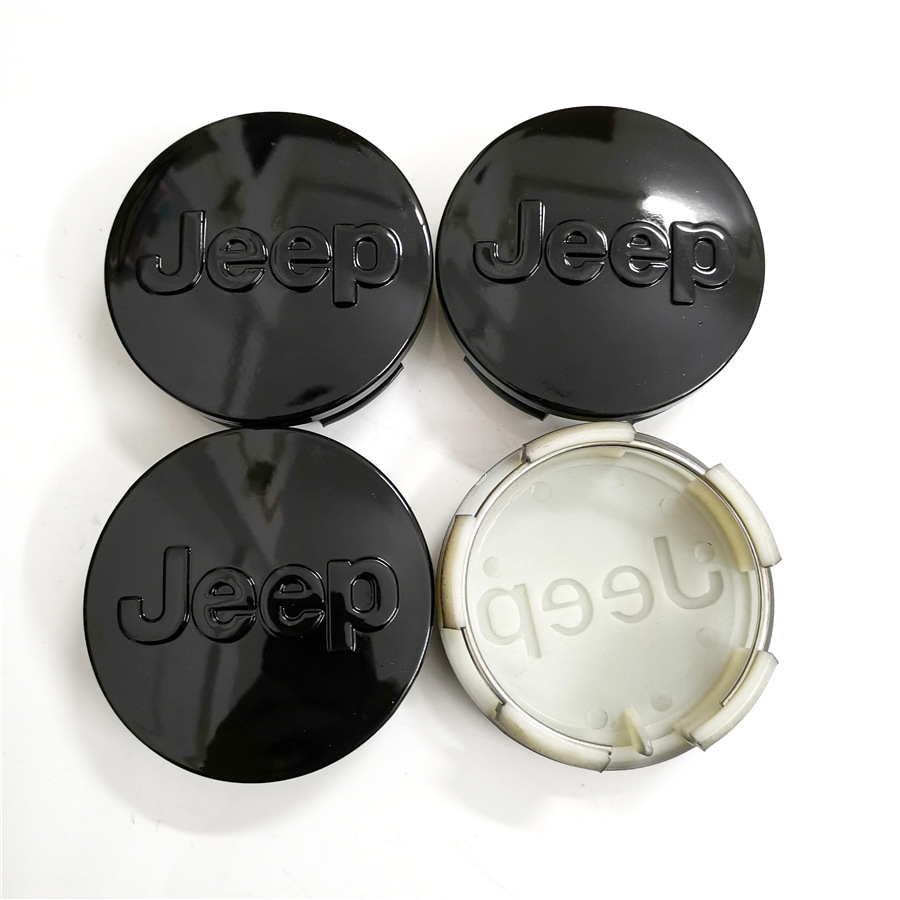 Applicable to 63mm Jeep Wheel Cover Matte Silver Car Wheel Cover Jeep Decorative Cover Wheel Hub