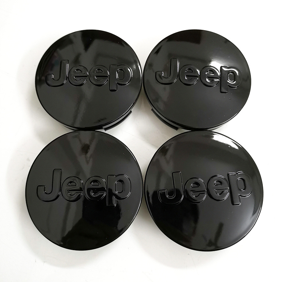 Applicable to 63mm Jeep Wheel Cover Matte Silver Car Wheel Cover Jeep Decorative Cover Wheel Hub